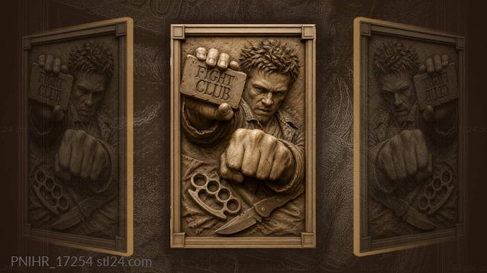 Fight club fists and weapons 3d STL model