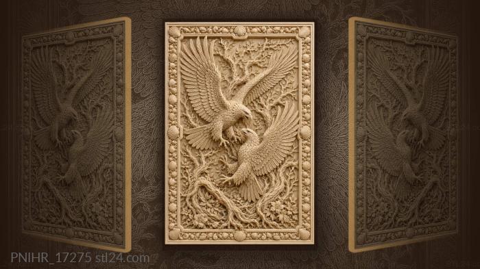 Soaring eagles from tangled roots 3d STL model