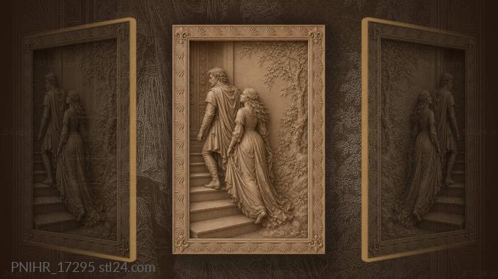 Stairway to hidden realms beyond 3d STL model