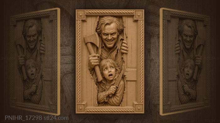 Doorway to fear and courage 3d STL model