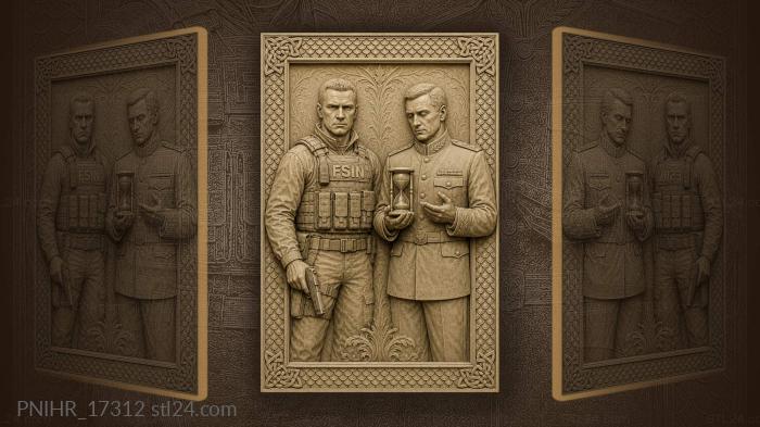 Time, duty and silent watch 3d STL model