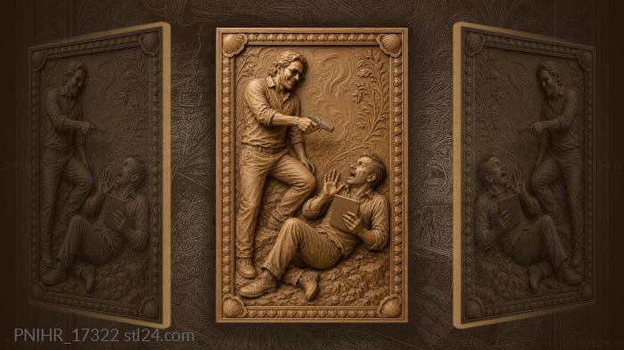 Sudden confrontation with digital world 3d STL model
