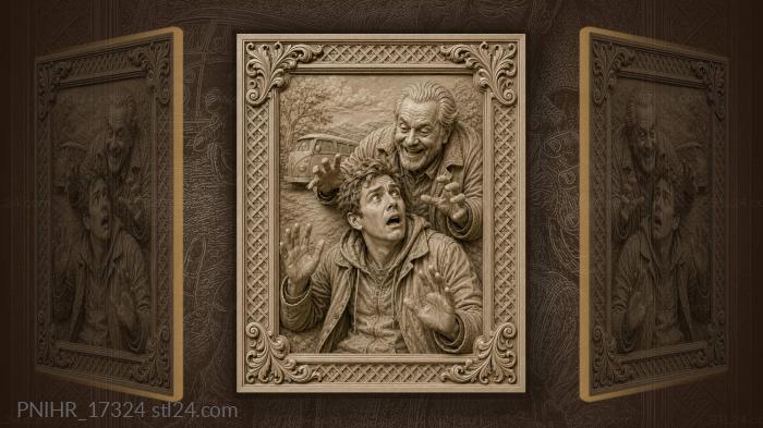 Youthful wonder vintage van encounter 3d STL model