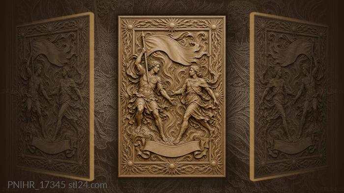 Gallery oasis dynamic figures sunbursts 3d STL model