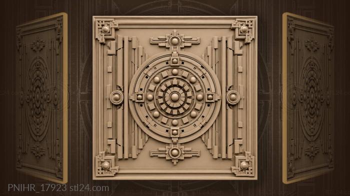 Geometric spheres within cylindrical mechanism 3d STL model