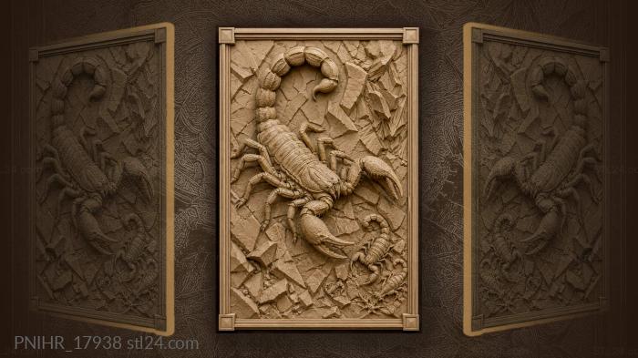 Shards and lesser scorpions in the field 3d STL model