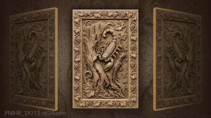 Crawling out of a split trunk 3d STL model