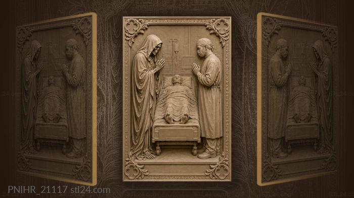 Death and the physician bedside vigil 3d STL model