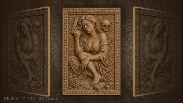 Grief sorrow money and loss 3d STL model
