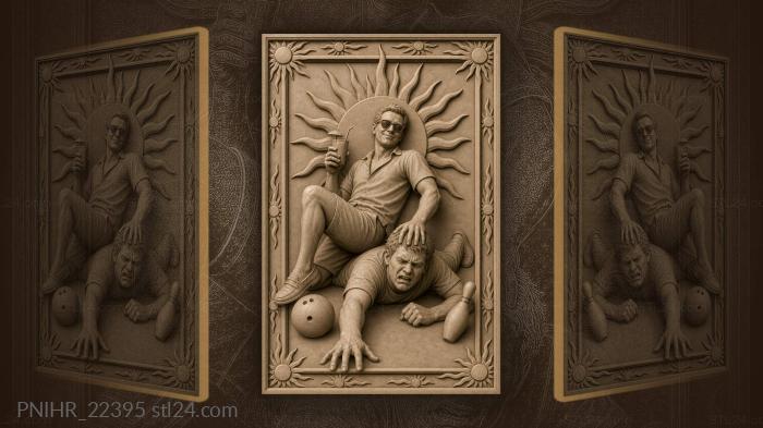 Lazy summer day bowling mishap 3d STL model