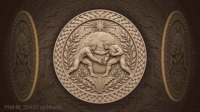 Struggle for world dominion stars 3d STL model