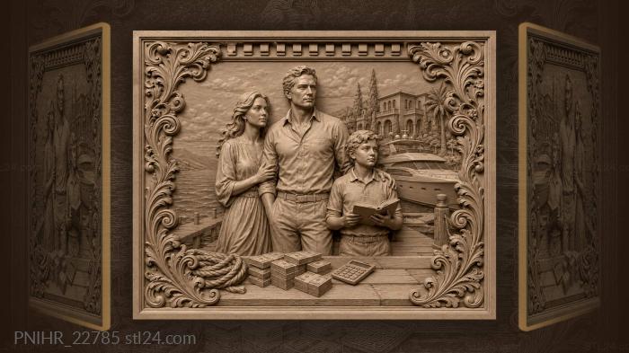 Family ambition future financial success 3d STL model
