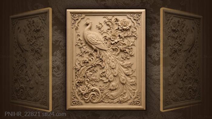 Celtic knots intricate frame detail 3d STL model