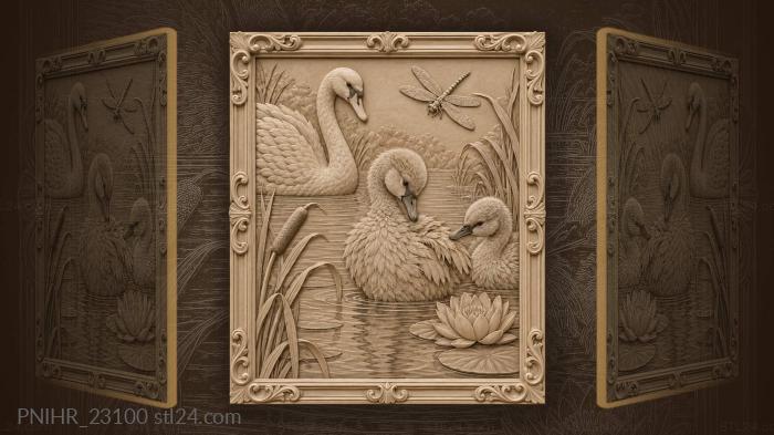 Duckling’s first glimpse of beauty 3d STL model
