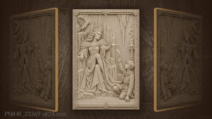 Snow queen’s shattered mirror magic 3d STL model