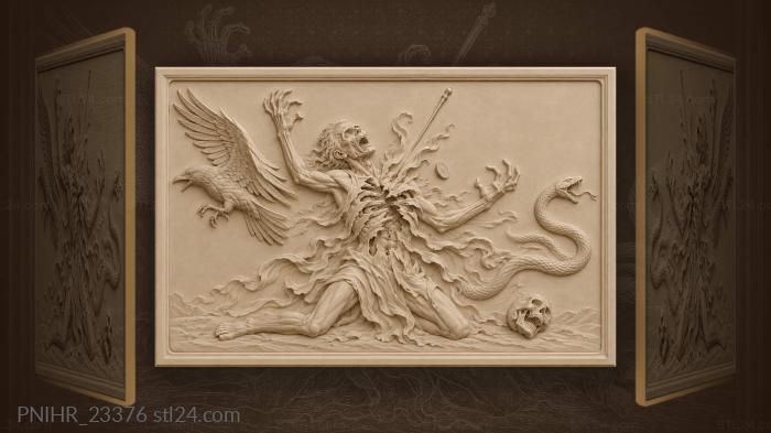 Koschei’s death needle and falling coin 3d STL model