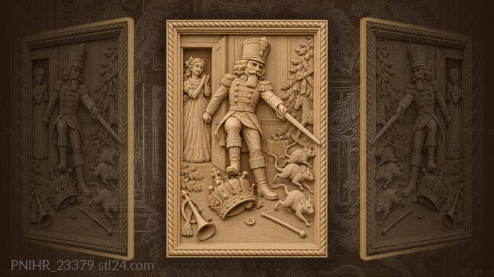 Nutcracker triumphs over mouse king 3d STL model