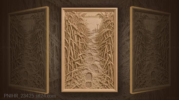 Reeds path to still water 3d STL model