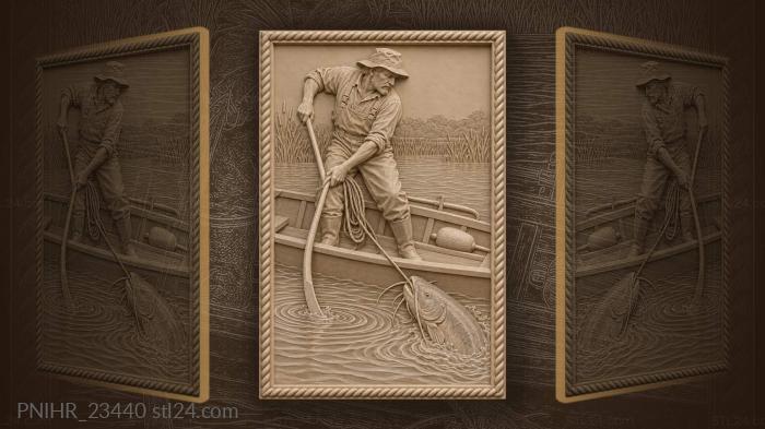Quok striking water from narrow boat 3d STL model