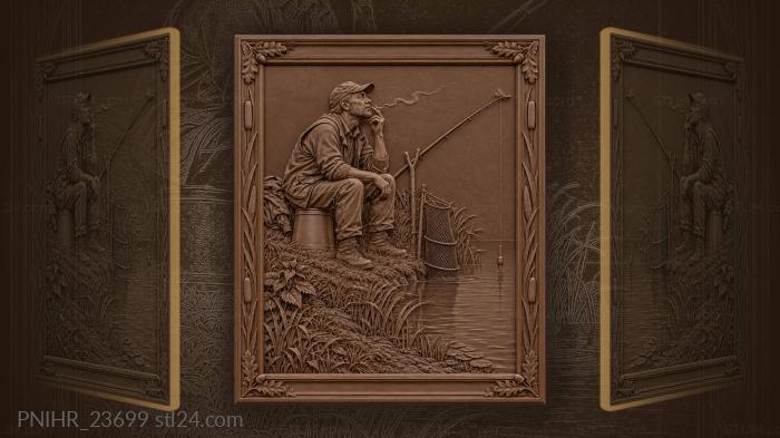 Cigarette burning above a motionless float 3d STL model