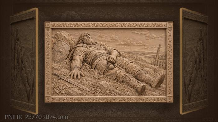 Svjatogor’s final rest on the hill 3d STL model