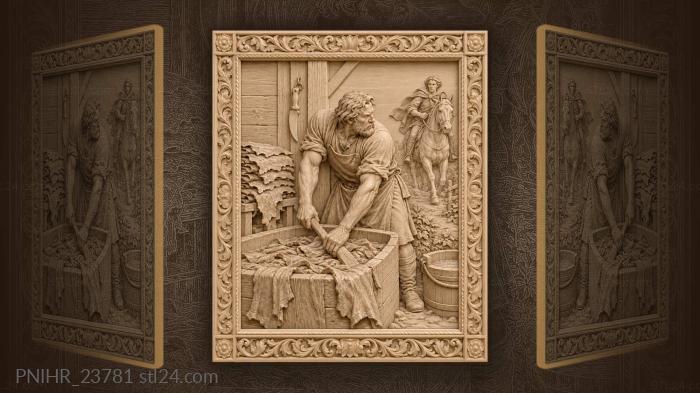 Nikita kozhemyaka and the dragon’s messenger 3d STL model