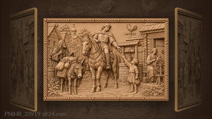 Alyosha popovich listens to a beggar 3d STL model