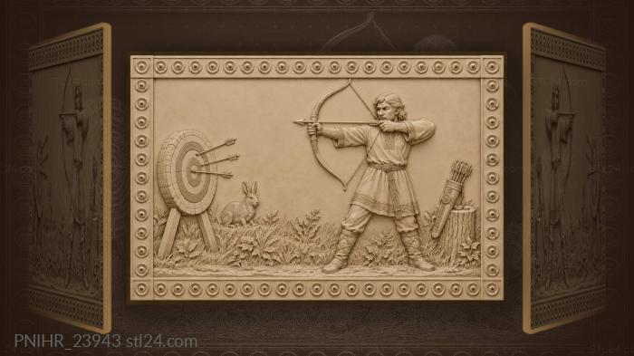 In the field alyosha hits the target 3d STL model