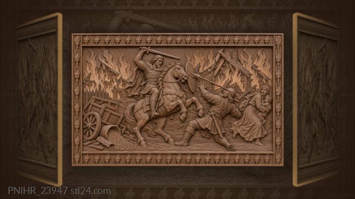Dobrynya’s battle with the raider 3d STL model