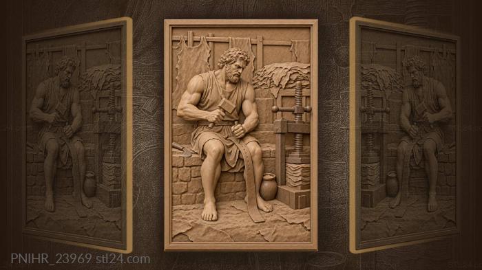Nikita kozhemyaka working leather belt 3d STL model