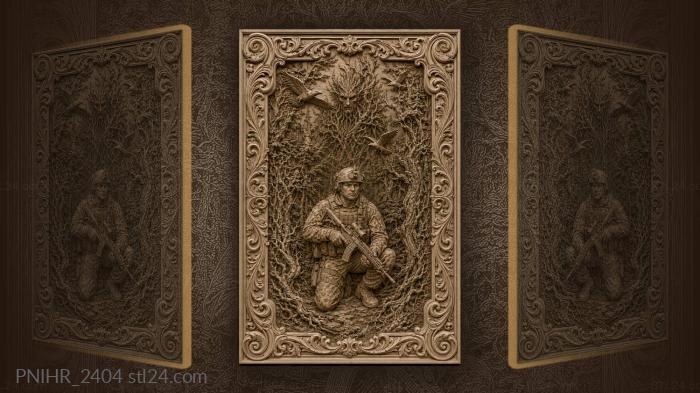 Shape emerging from stylized trees 3d STL model
