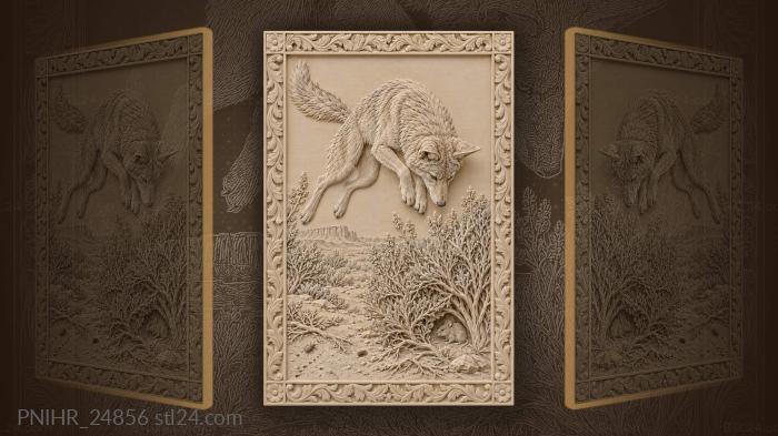 Coyote’s leap for hidden prey 3d STL model
