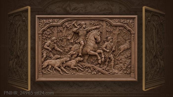 Noble hunt stag disappearing quickly 3d STL model