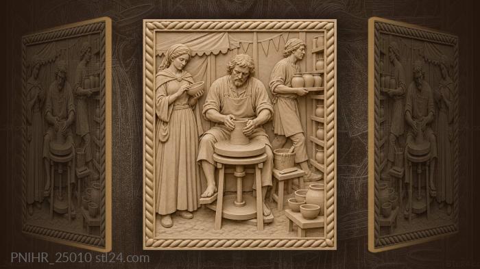 Customer tests the rim of bowl 3d STL model