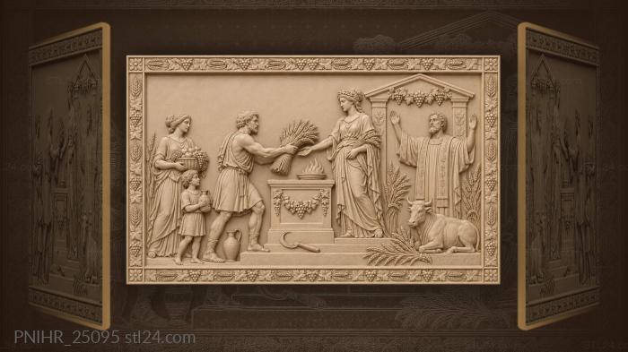 Ceres blessing autumn harvest abundance 3d STL model