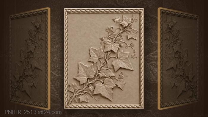 Ivy vine natural growth 3d STL model