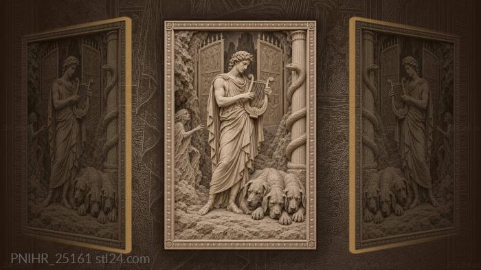 Underworld shades follow orpheus melody 3d STL model