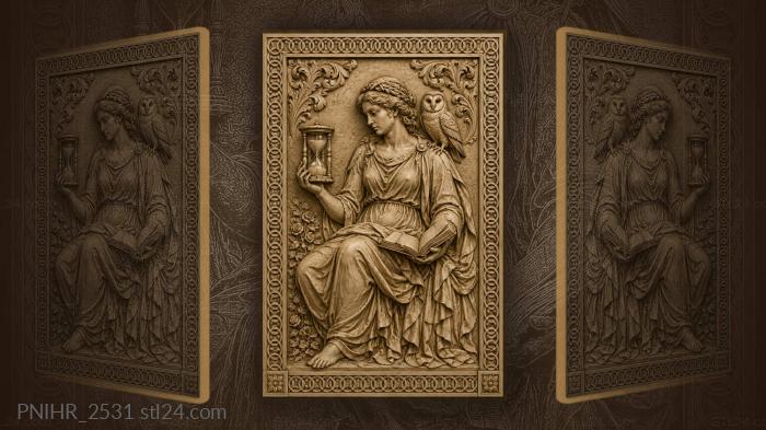 Wisdom time knowledge gentle companion 3d STL model