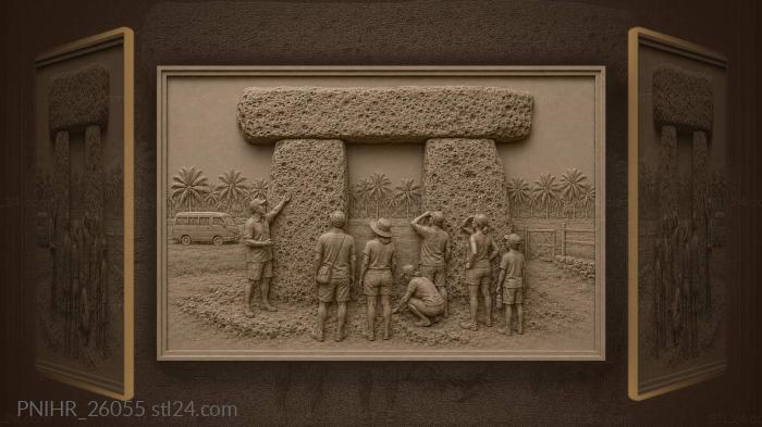 Tonga stones ancient history explained 3d STL model