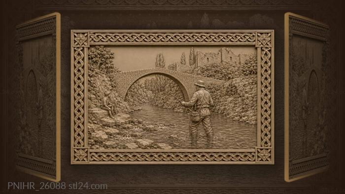 Knee deep below the old arch 3d STL model