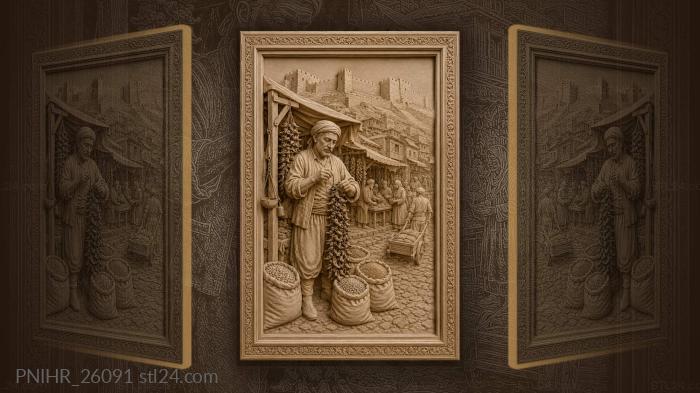 Trader strings peppers below ankara citadel 3d STL model
