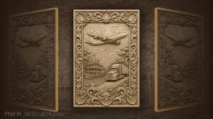 Sky road water journey 3d STL model