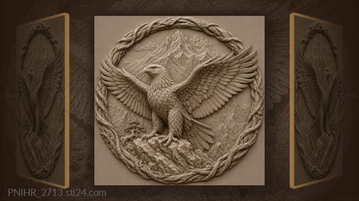 Master of the crags among peaks 3d STL model