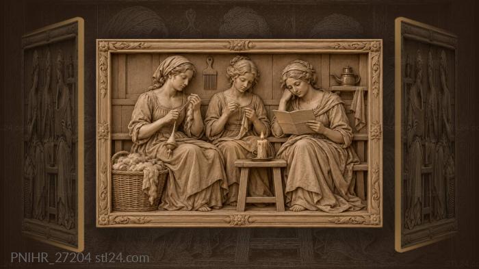 Evening tales and gentle crafts 3d STL model