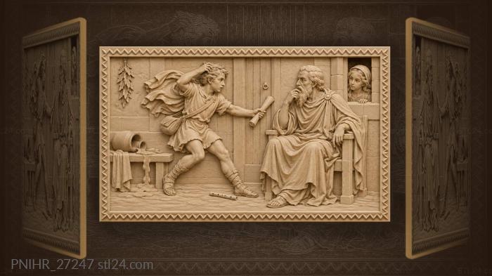 Urgent news for the wise man 3d STL model