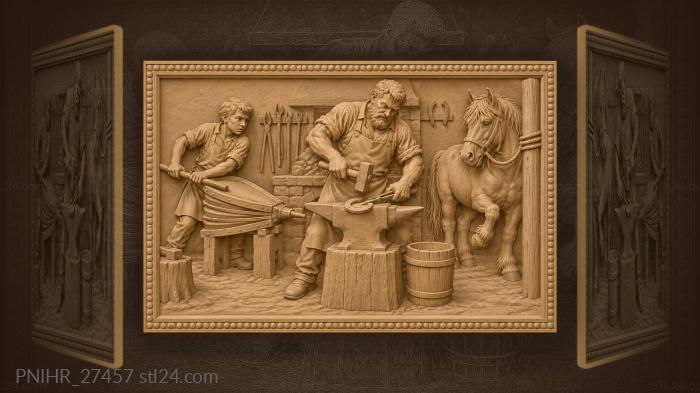 Hot horseshoe for the shaggy pony 3d STL model