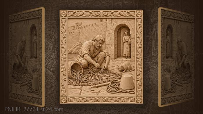 Citadel gate and seaside harvest 3d STL model