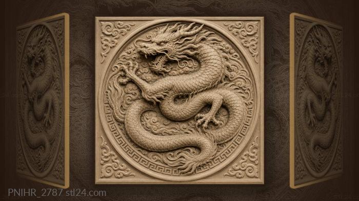 Serpent ring carrying a meander band 3d STL model