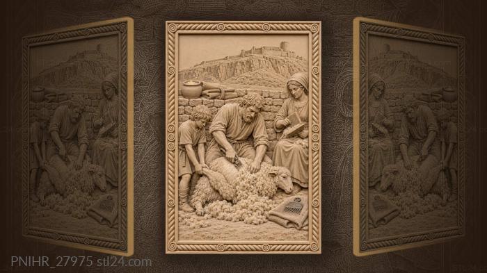 Kells shearing at the stone fort 3d STL model