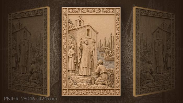 Coastal chapel blessing of the fleet 3d STL model